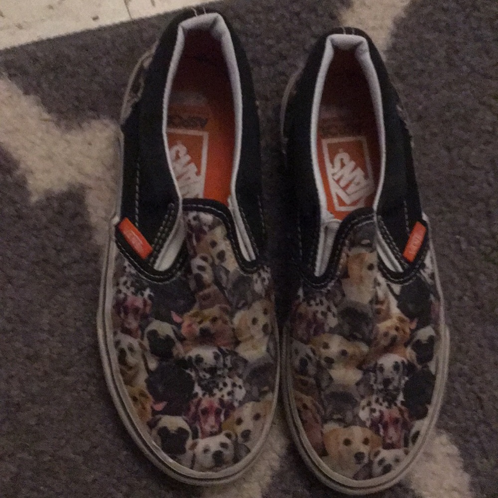 Vans slip on shoes, only worn once or twice